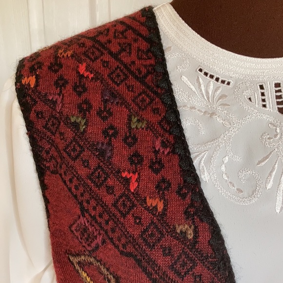 Long knit vest reversible duster - Picture 2 of 12